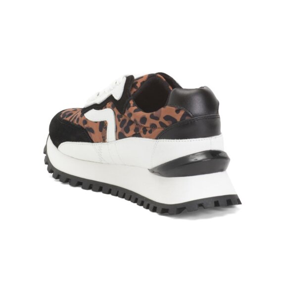 BLONDO Leopard Multi Waterproof Lois Trainers - Picture 2 of 2